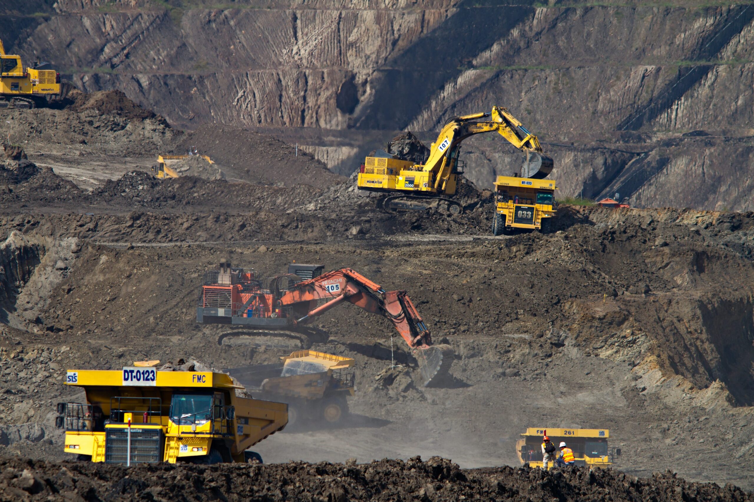 Mining field work